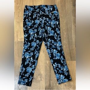 BNWT ROZ & ALI CROPPED PRINT PANTS